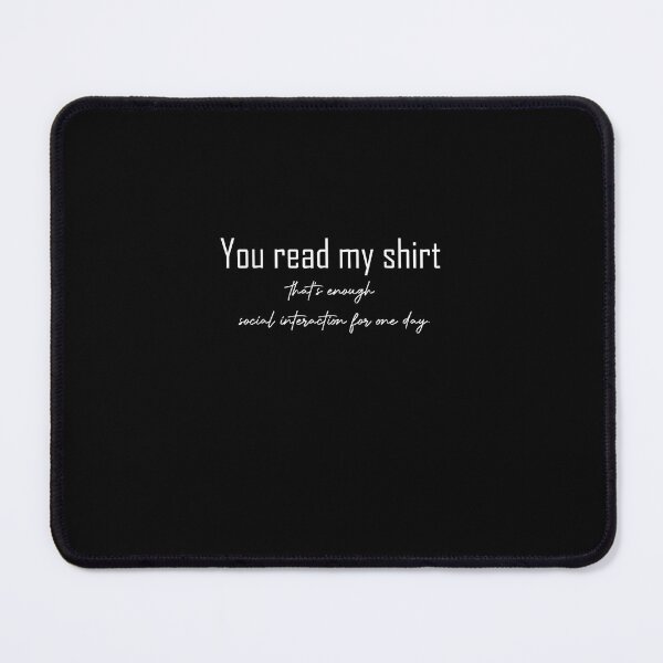 Item preview,  Enough Social Interaction-Graphic Novelty Sarcastic Funny T-Shirt designed and sold by shop   luisant.