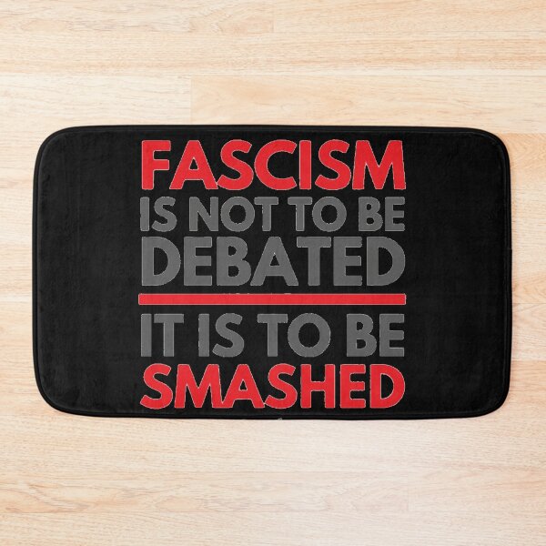 Item preview, Fascism Smashed designed and sold by PoliticsPrint.