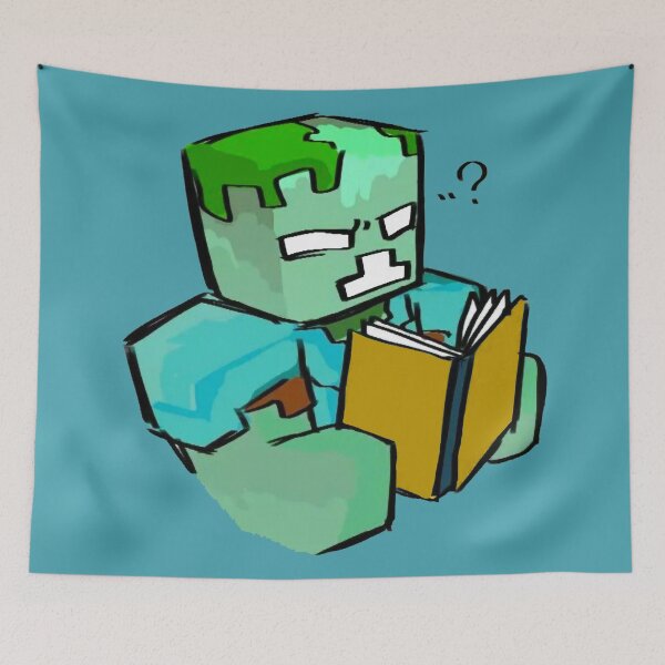 Item preview, Minecraft Zombie Book designed and sold by ddkart.