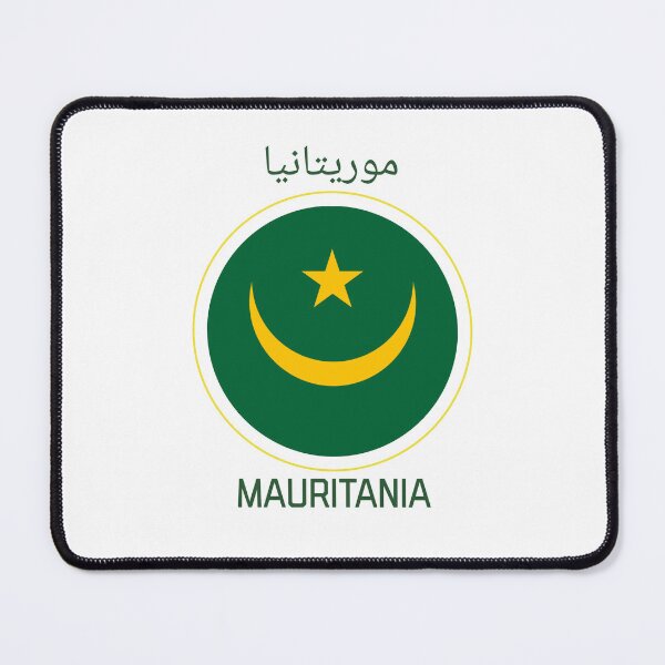 Item preview, Mauritania Flag with Arabic designed and sold by YankSox.
