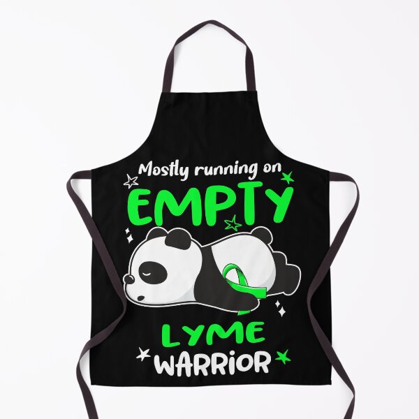 Item preview, Lyme Awareness - Mostly Running On Empty Lyme Warrior designed and sold by Hilten.