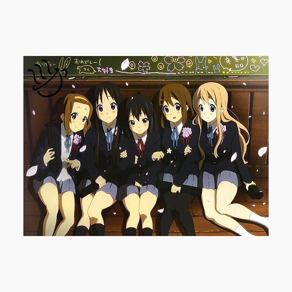 K-ON! Graduation Photographic Print