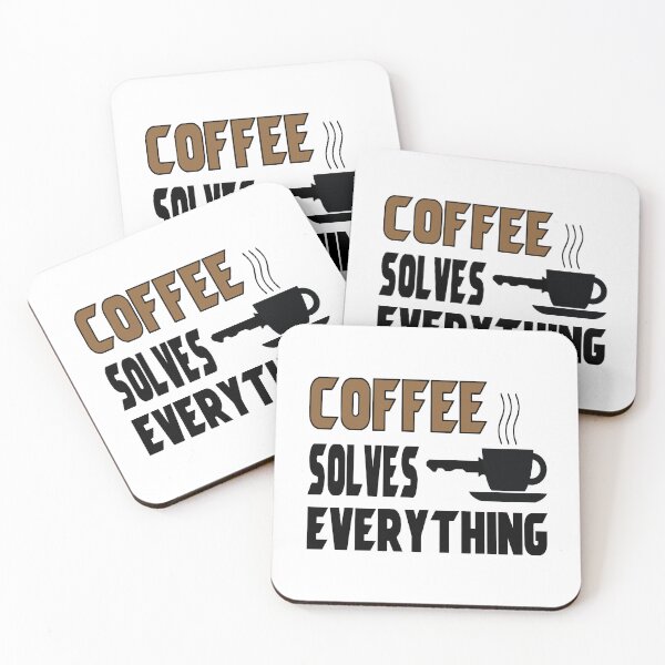 Item preview, Coffee Solves Everything designed and sold by emhoteb.