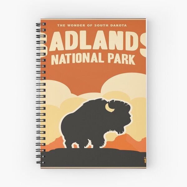 Item preview, Badlands National Park Vintage Decal South Dakota designed and sold by MeLikeyTees.