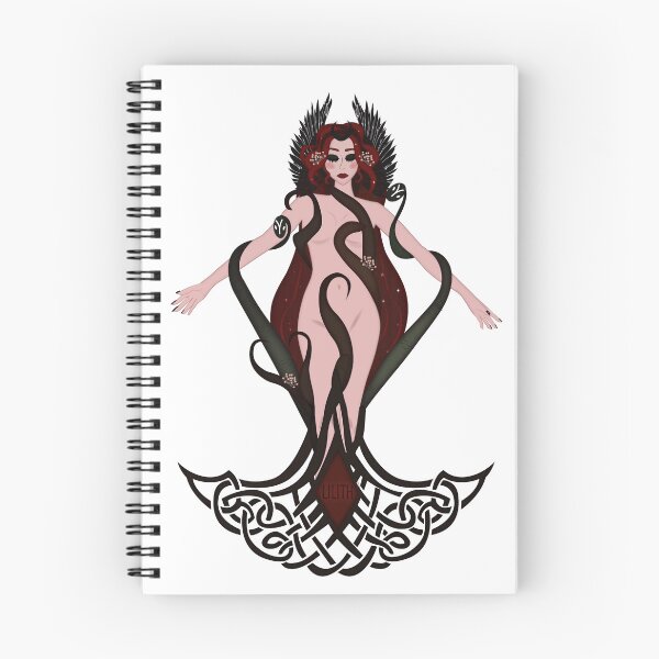 Item preview, Lilith: Lady Flying in Darkness designed and sold by witchlingart.