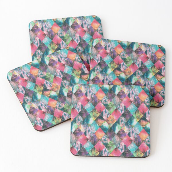 Item preview, Geometric triangles watercolor art designed and sold by cutecrazytshirt.