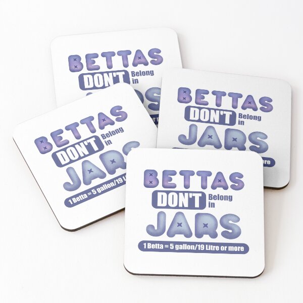 Item preview, Bettas Don't Belong in Jars designed and sold by TheFlyingSeabug.