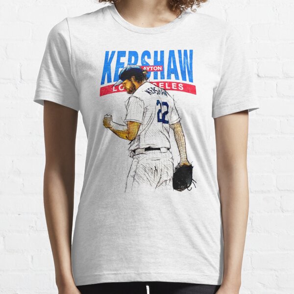 Clayton Kershaw official Youth Player Name and Number Shirt