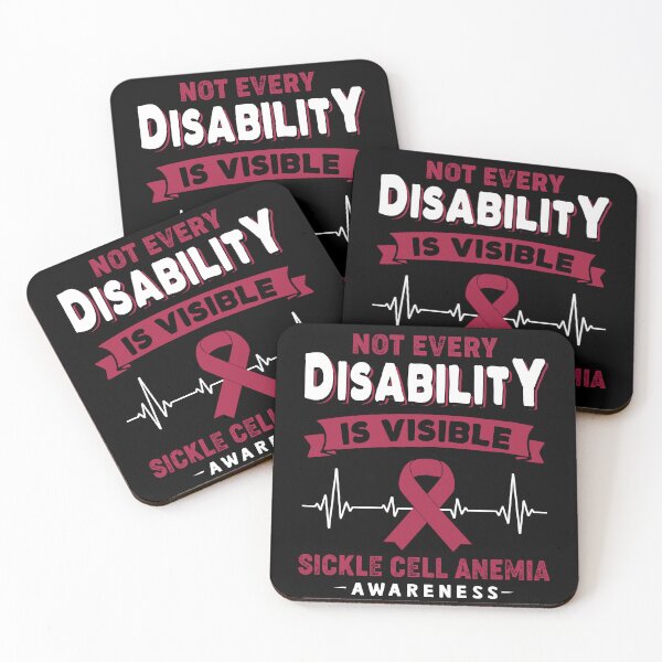 Item preview, Sickle Cell Anemia Awareness - Not Every Disability Is Visible designed and sold by RidnerStore.