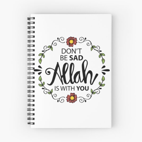 Item preview, don't be sad allah is with you sticker. designed and sold by Lachkarstore.