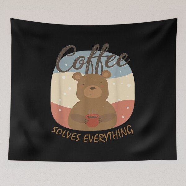 Item preview, Coffee Solves Everything, Coffee Lover Saying designed and sold by zacben.
