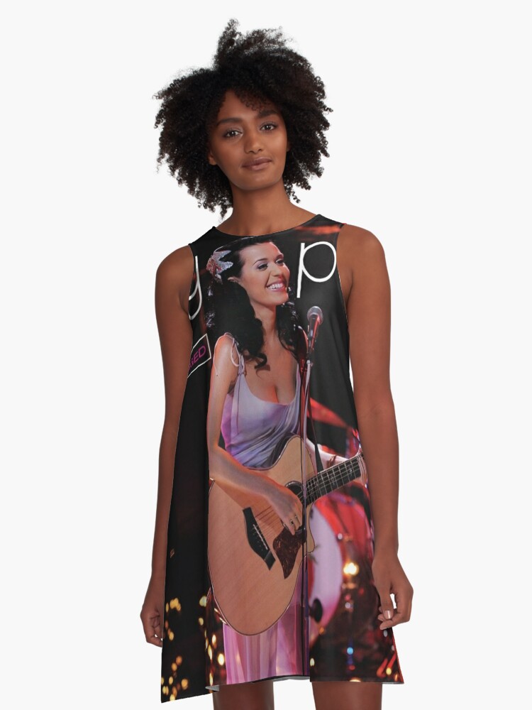 katy perry painted dress