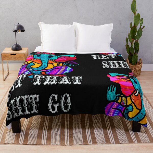 Item preview, Let that shit go Yoga Elephant designed and sold by King Mahon.