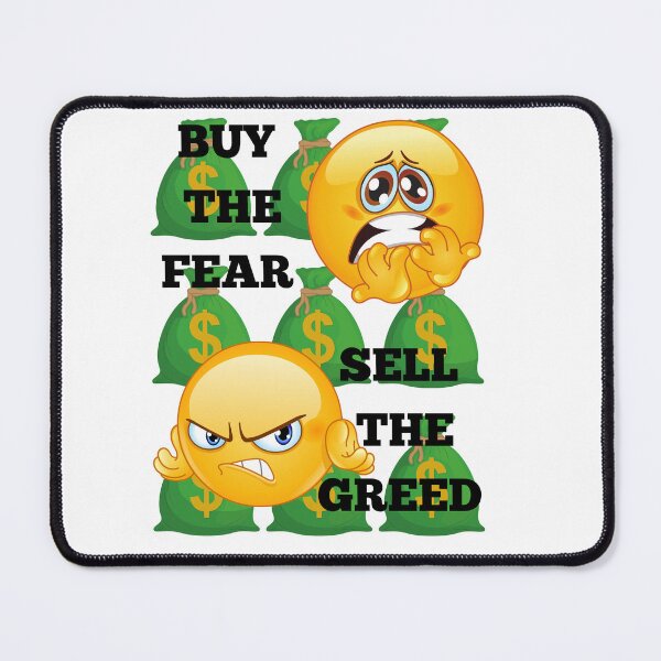Item preview, BUY THE FEAR SELL THE GREED designed and sold by tradeculture143.
