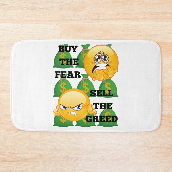 Item preview, BUY THE FEAR SELL THE GREED designed and sold by tradeculture143.