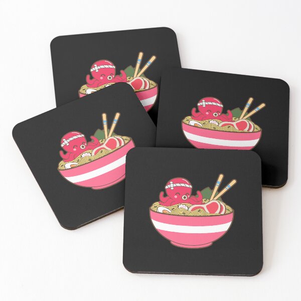 Item preview, Kawaii Japanese Anime Ramen Soup Bowl Otaku Cute Octopus  designed and sold by MoniquePop1703.