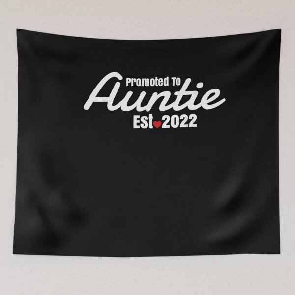 Item preview, Promoted To Auntie Est 2022 designed and sold by thepeaceful90.