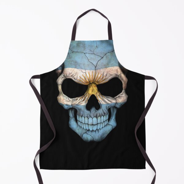 Item preview, Argentinian Flag Skull designed and sold by JeffBartels.
