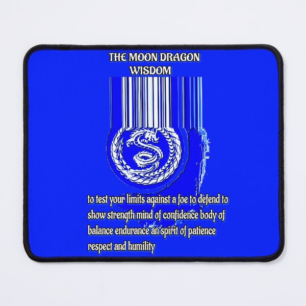Item preview, THE MOON DRAGON WISDOM - UNIQUE GRAPHIC QUOTE DESIGN designed and sold by RJ-LORD.