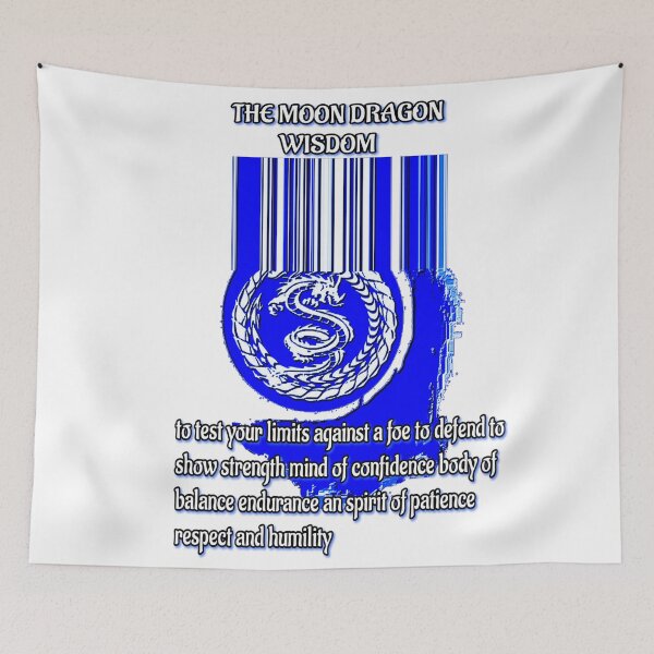 Item preview,  THE MOON DRAGON WISDOM - UNIQUE GRAPHIC QUOTE DESIGN  designed and sold by RJ-LORD.