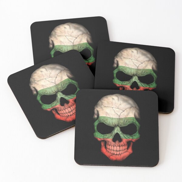Item preview, Bulgarian Flag Skull designed and sold by JeffBartels.