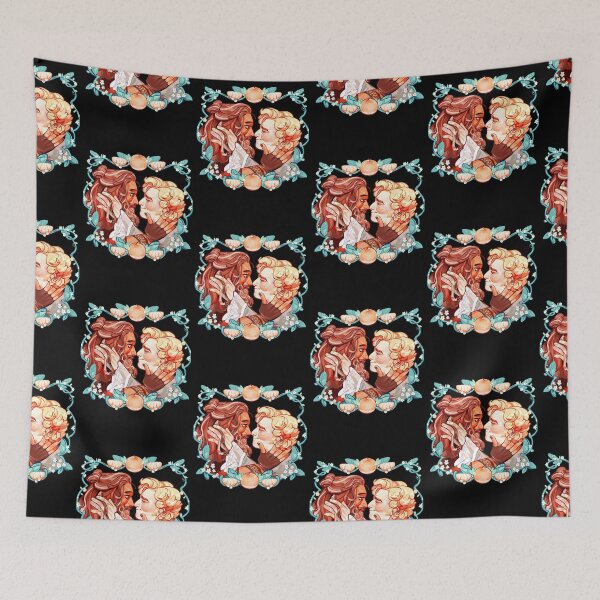 Item preview, Our flag means death blackbeard and Stede cuddle love designed and sold by JobyeBee.