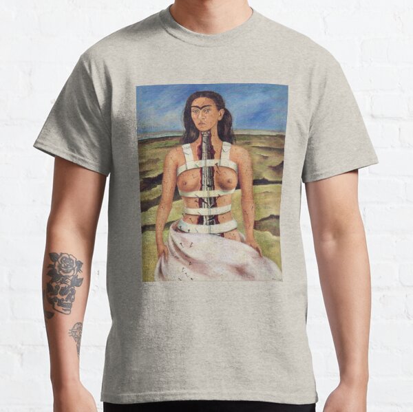Aperçu de l'œuvre La colonne brisée de Frida Kahlo créée et vendue par FridaBubble.