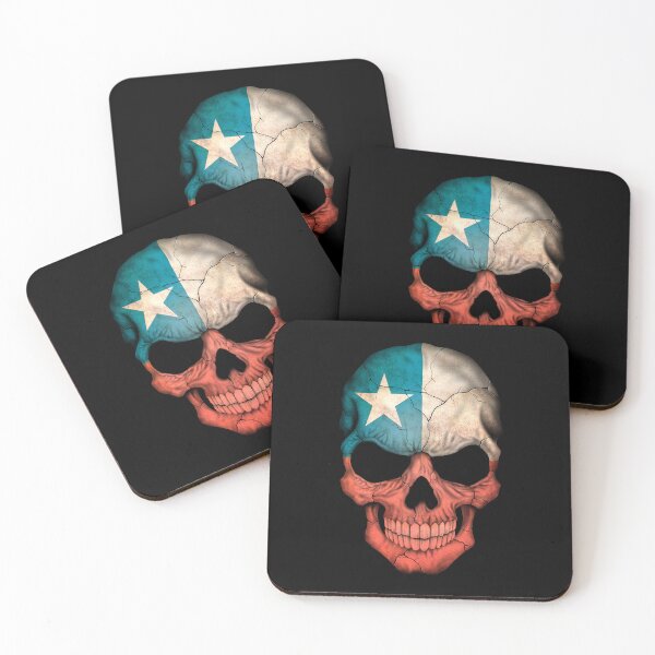 Item preview, Chilean Flag Skull designed and sold by JeffBartels.