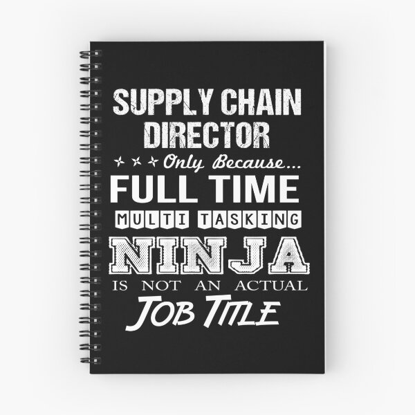 Item preview, Supply Chain Director T Shirt - Multitasking Ninja Job Gift Item Tee designed and sold by miraschroe.