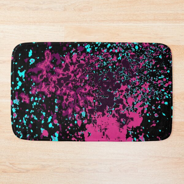 Item preview, Believe Pink and Aqua Blue Paint Splatter designed and sold by lmcvinco.