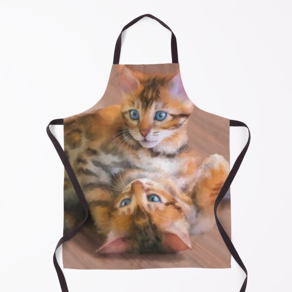 Artikelvorschau, Spielerische Bengals entworfen und verkauft von Jane Girardot.