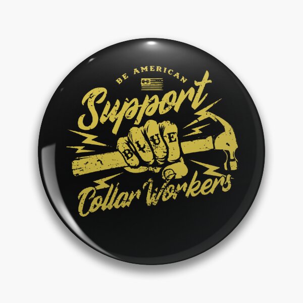 Item preview, blue collar workers t-shirt designed and sold by ShyannEmard.