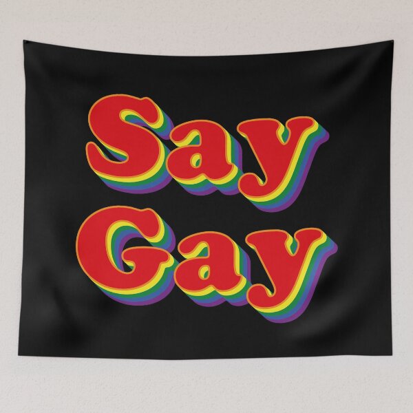 Item preview, Say Gay designed and sold by Texterns.