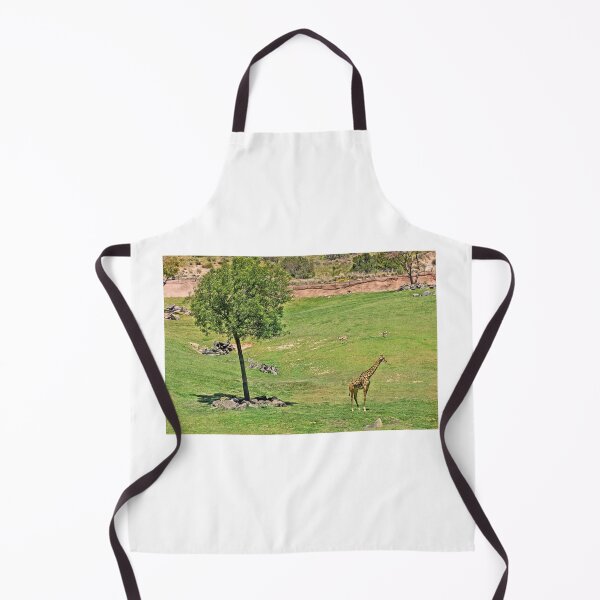 Item preview, Lone Giraffe at Safari Park designed and sold by Jane Girardot.