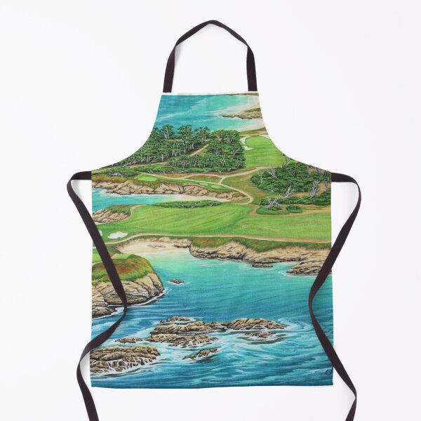 Item preview, Pebble Beach 15th Hole-South designed and sold by Jane Girardot.