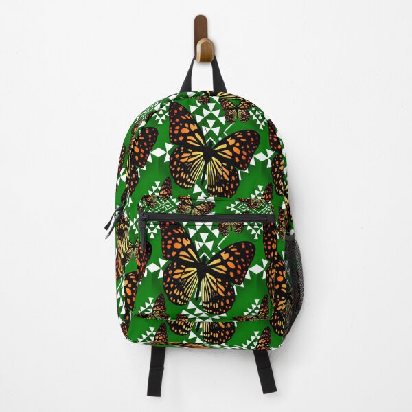 Item preview, Green / White / Fire Color Native Butterfly Design designed and sold by JMWCD.