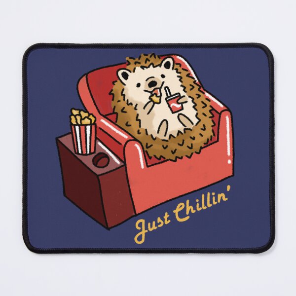 Item preview, Just Chillin' hedgehog the couch potato designed and sold by Sophieeeeehu.
