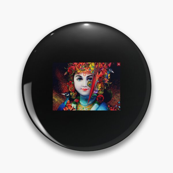 Item preview, Lord Shri Krishna Hindu God Stickers t-shirts designed and sold by King Mahon.