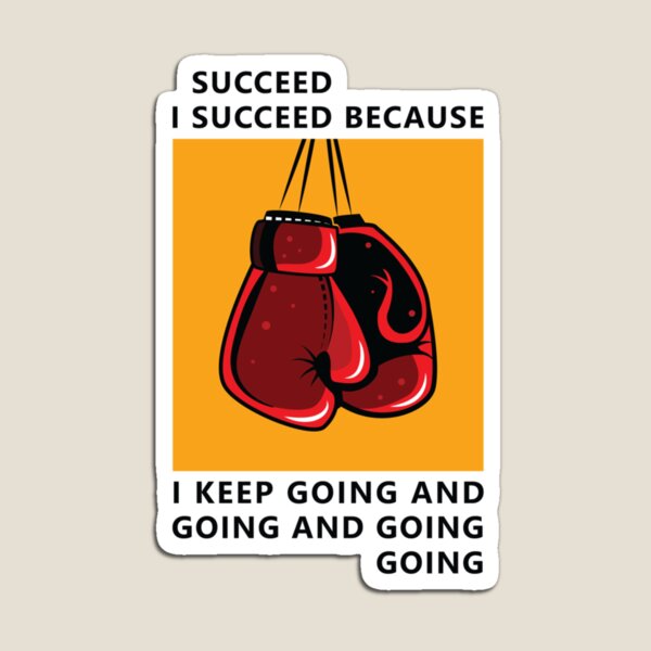 Citation de motivation de Rocky Balboa Magnet