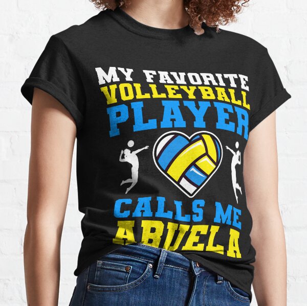 Item preview, My Favorite Volleyball Player Calls Me Abuela designed and sold by RetroStyle247.