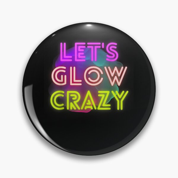 Item preview, Let's Glow Crazy 80s 90s Party Birthday Colorful Unicorn T-Shirt designed and sold by shop   luisant.