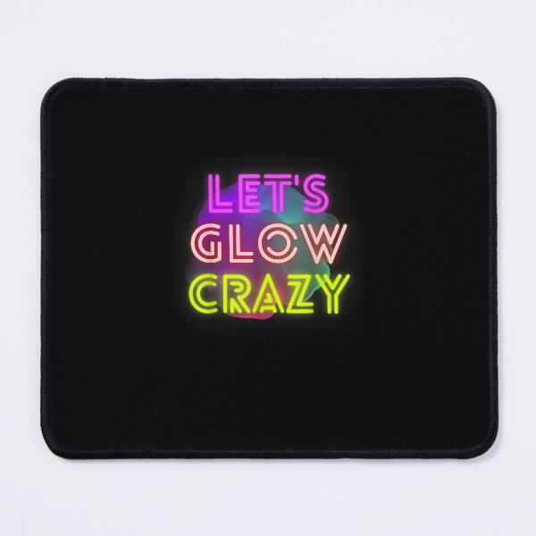 Item preview, Let's Glow Crazy 80s 90s Party Birthday Colorful Unicorn T-Shirt designed and sold by shop   luisant.