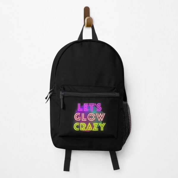 Item preview, Let's Glow Crazy 80s 90s Party Birthday Colorful Unicorn T-Shirt designed and sold by shop   luisant.