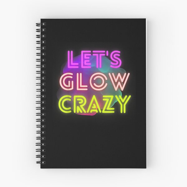 Item preview, Let's Glow Crazy 80s 90s Party Birthday Colorful Unicorn T-Shirt designed and sold by shop   luisant.