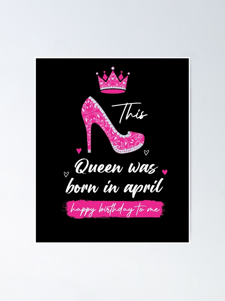 Girls 40th Birthday Queen April 1979 Shirt Queen Birthday Girls 40th Birthday Queen April 1979 Shirt Queen Birthday