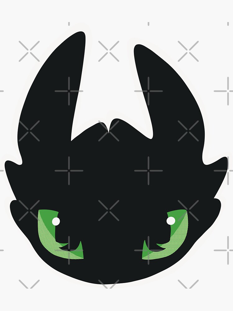 Pink Toothless Dragon Eyes Drawing Art Board Print for Sale by itsMePopoi