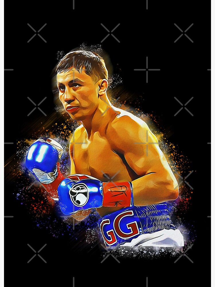 gennady golovkin Triple G GGG Art Board Print for Sale by Animob