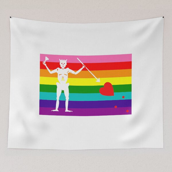 Item preview, Blackbeard Pride Flag designed and sold by MontyMckenzie12.