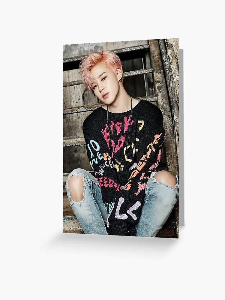 Bts Jimin You Never Walk Alone Right Greeting Card By Slxxpdeprived Redbubble