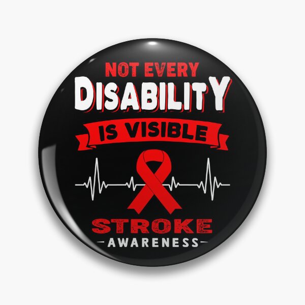 Item preview, Stroke Awareness - Not Every Disability Is Visible designed and sold by RidnerStore.